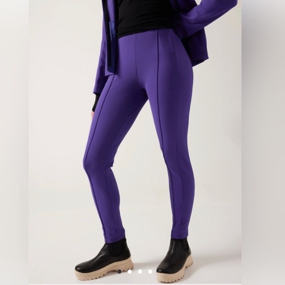 NWT Athleta Glacier Snow Skinny Pant II Size 10 Purple